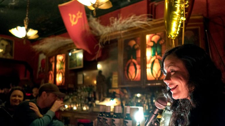 Leslie Goshko, host and creator of storytelling show 