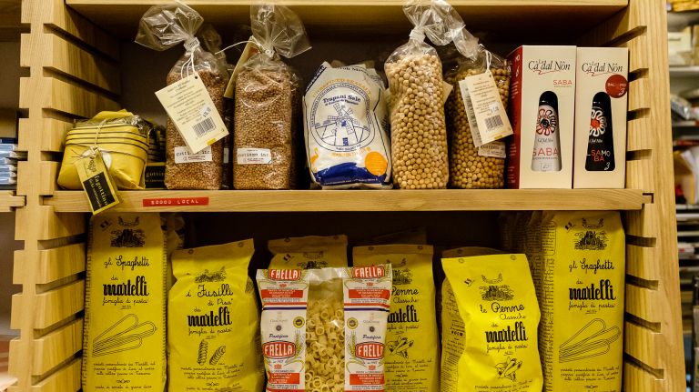 Specialty foods are sold alongside cookbooks at Archestratus in Greenpoint.