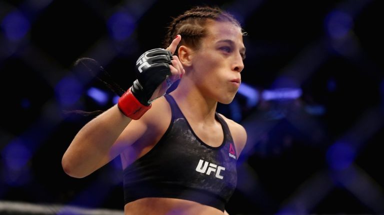 Joanna Jedrzejczyk focused on winning ‘war’ with Rose Namajunas at UFC 223 2 Joanna Jedrzejczyk had successfully defended the UFC strawweight title five times before losing in November at Madison Square Garden.