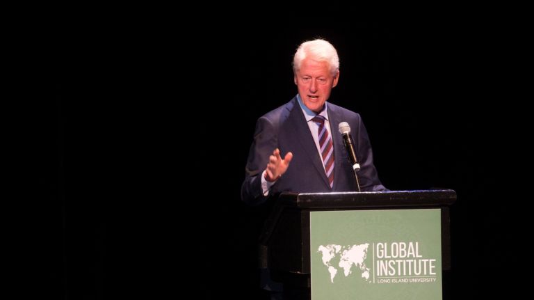 Bill Clinton will speak at BookCon on Sunday. 