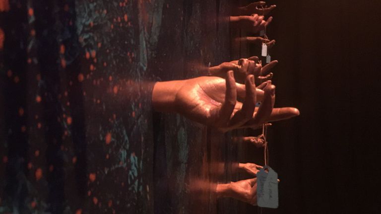 Severed hands beckon in The Attic.