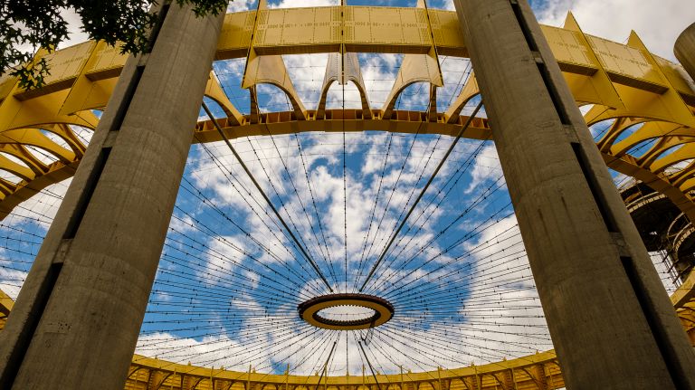 The New York State Pavilion in Flushing Meadows-Corona Park is slated to receive structural upgrades.