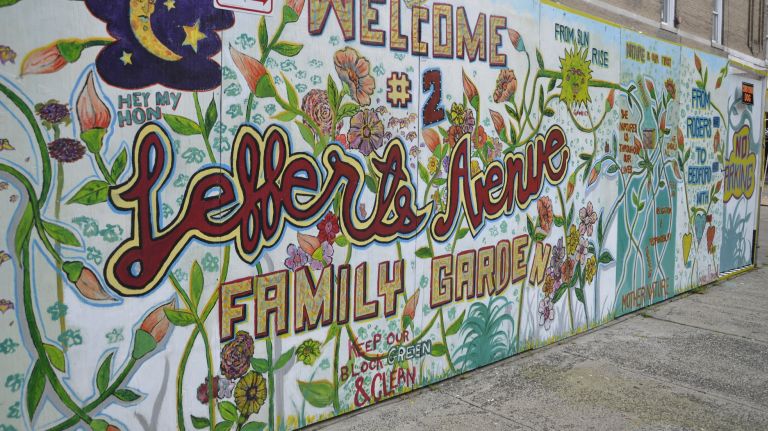 Prospect Lefferts Gardens: What to do in the rapidly changing parkside neighborhood 19 You think your street is pretty? The block of Lefferts Avenue between Rogers and Beford avenues is a lesson in what it means to take pride in one's home and neighborhood. Home after home is beautified with colorful plantings and even the sidewalk itself is lined with planters (some made out of old telephone boxes, a baby carriage and an amp) disregarding boundary lines. If you're lucky, you'll run into a resident who will proudly tell you that the block won the Love Your Block grant and has won the 2018 Brooklyn Botanic Garden's Greenest Block contest (out of 160 blocks that applied).