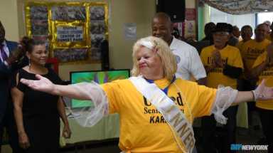 Brooklyn seniors star in karaoke competition sponsored by Borough President Adams
