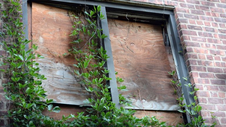 The building at 665 New York Ave. in Prospect Lefferts Gardens burned in 2012.
