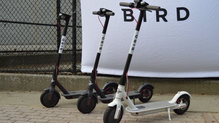 Commuters affected by the L train shutdown could get to work via rentable e-scooters, if an effort to legalize them gains traction. 