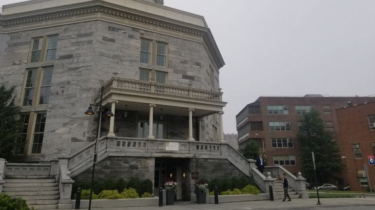 The Octagon, located at 888 Main St. on Roosevelt Island, housed a small art gallery in space that is set to be used for a  rental office.