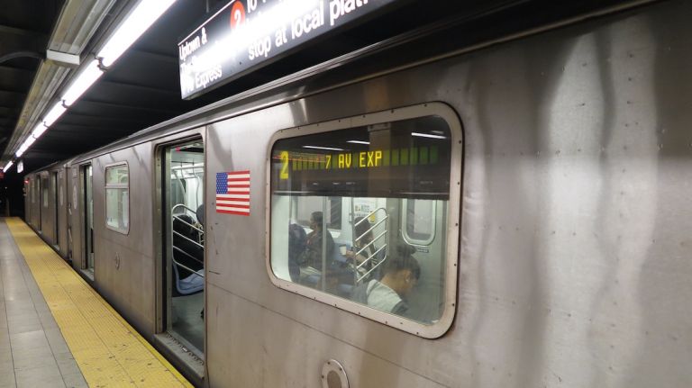 A person was struck by a train at Wall Street in Manhattan on Wednesday, causing delays on the 2 and 3 lines, the MTA said.