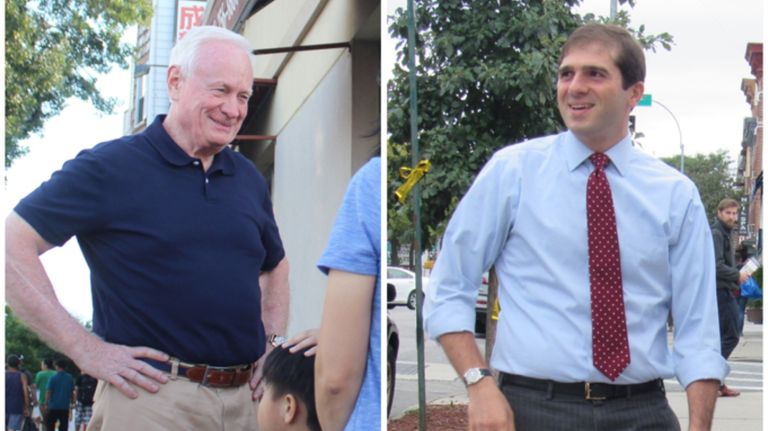 Marty Golden, left, conceded to&nbsp;Andrew Gounardes on Monday.