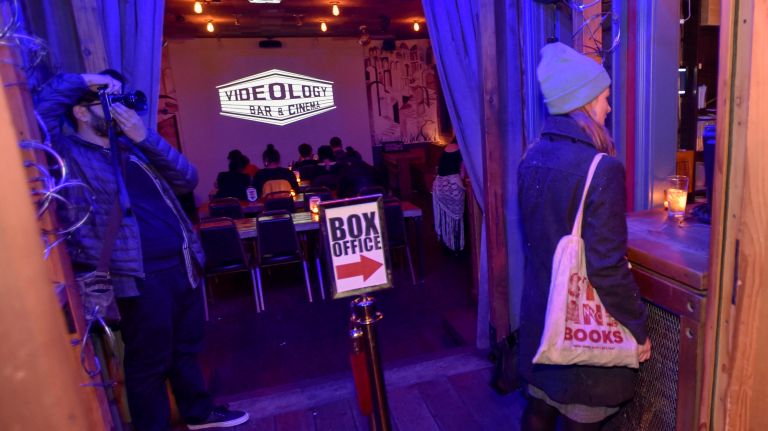 Videology Bar & Cinema in Williamsburg,&nbsp;Brooklyn, showed its final screenings on Saturday.