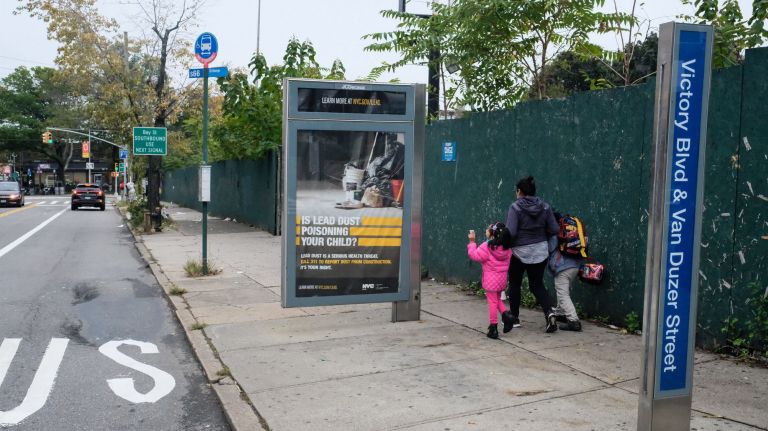 1,400 bus shelters closed for safety inspections 2 A bus shelter at Victory Boulevard and Van Duzer Street collapsed on Oct. 5. Since then, JCDecaux, which operates the city's bus shelters, has begun a review of the older-generation shelters.
