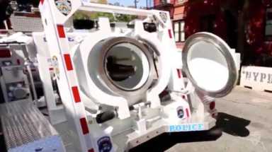 NYPD bomb truck: How police safely move suspicious devices