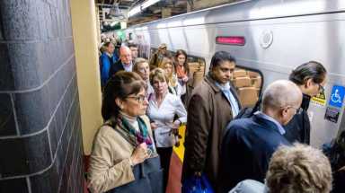Crowded Penn Station platforms worry commuters