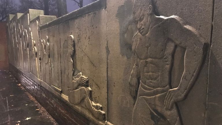 A historic work of art by an African American sculptor in Brooklyn needs some care.