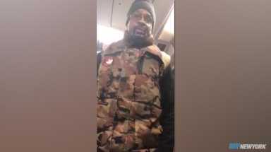 Cops search for man who assaulted woman on E train