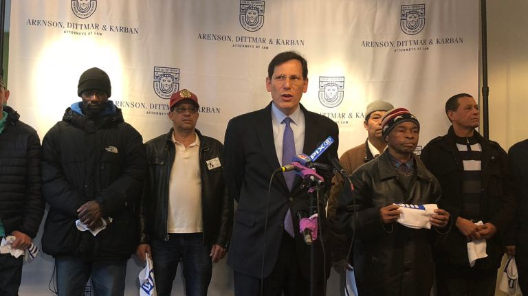 Millions in back pay for car wash workers in the Bronx, Manhattan 2 Underpaid workers join attorney Steven Arenson Thursday as he details the more than $5 million settlement.