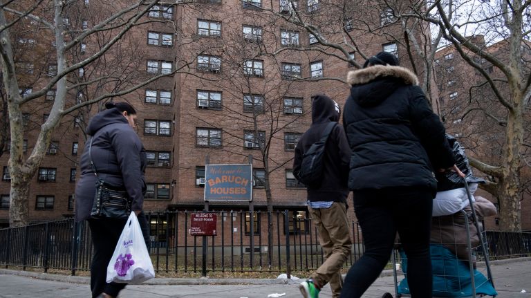NYCHA named worst landlord on Letitia James' annual watchlist 2 NYCHA was named the worst landlord in the city by Public Advocate Letitia James on Wednesday. Above, people pass by the Bernard Baruch Houses on the Lower East Side Friday on Dec. 14.