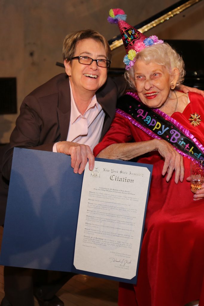 Village doyenne Doris Diether turns 90! Feted by friends at Judson bash 5