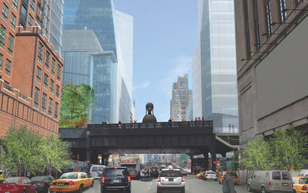 High Line’s Spur and Plinth coming down the track 2