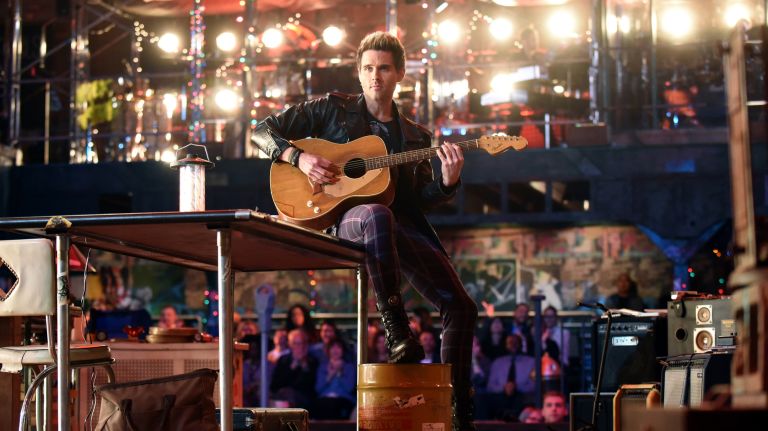 Brennin Hunt was injured during the&nbsp;rehearsal taping of Fox's "Rent" special.&nbsp;