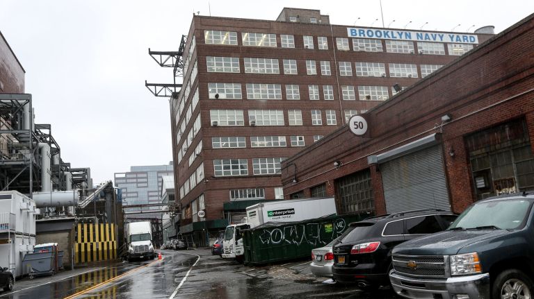 The Brooklyn Navy Yard covers some 300 acres.