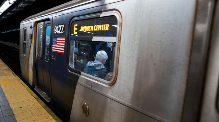 Train hits person at Jamaica Center-Parsons Archer station in Queens, MTA says 2 A person was struck by a train at Jamaica Center-Parsons Archer on Friday, the MTA said.
