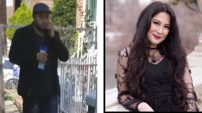 Police are looking to question a man, left, in connection with an apartment security deposit scam in Queens.&nbsp;Makhabbat Abdualiyeva, right, was charged in connection with a similar scam in Brooklyn, cops said Thursday.