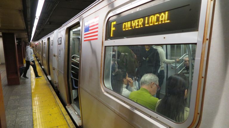 A man was fatally hit&nbsp;by an F train in Queens Friday morning, police said.