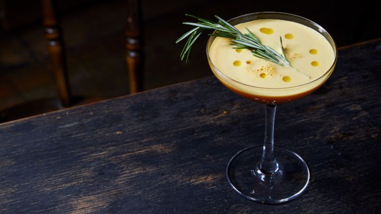 Emeril Lagasse enters NYC market with a new Greek restaurant 3 The Golden God, a CBD-infused cocktail at Gitano Jungle Room NYC.