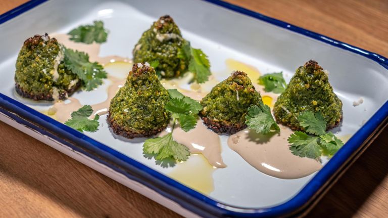The falafel at&nbsp;Mint Kitchen, a new fast-casual Israeli restaurant.