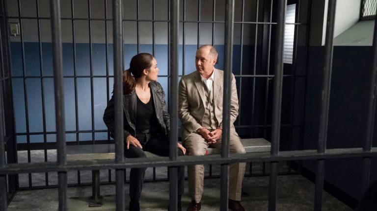 Who knows the truth about 'Blacklist's' Red? Dembe, perhaps? 3 Megan Boone appears as Elizabeth Keen and James Spader as Raymond "Red" Reddington in "The Blacklist."