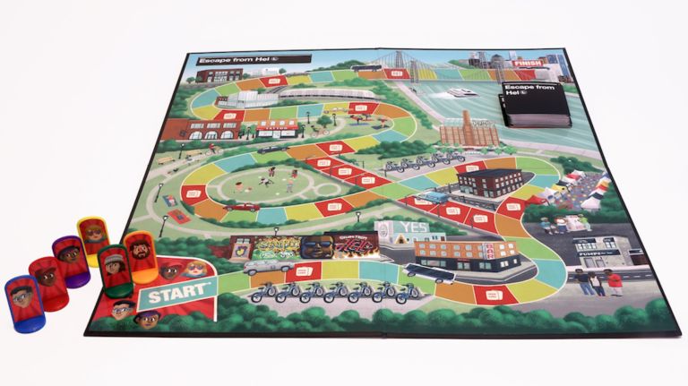 "Escape from HelL" was designed to help people cope with the L train shutdown.