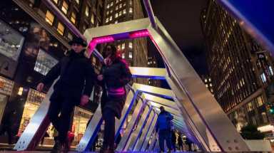 Garment District gets ‘Iceberg’ art installation