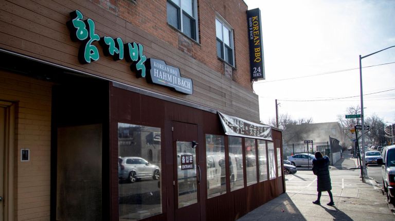 Hahm Ji Bach restaurant in Flushing offers rice cake soup, a staple of Korean Lunar New Year celebrations.