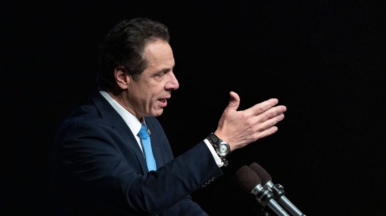 Gov. Cuomo starts third term by laying out big challenges 2 New York State Gov. Andrew Cuomo delivers 2019 State of the State and budget address on Tuesday in Albany.