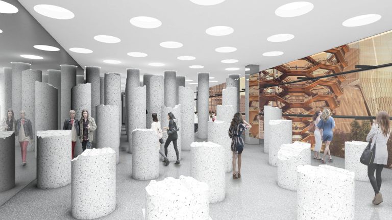 Hudson Yards' 'Snark Park' exhibit, 'Lost and Found,' opens Friday 3 Snarkitecture's first exhibit at Snark Park is "Lost and Found," a labyrinth of massive, inhabitable columns.