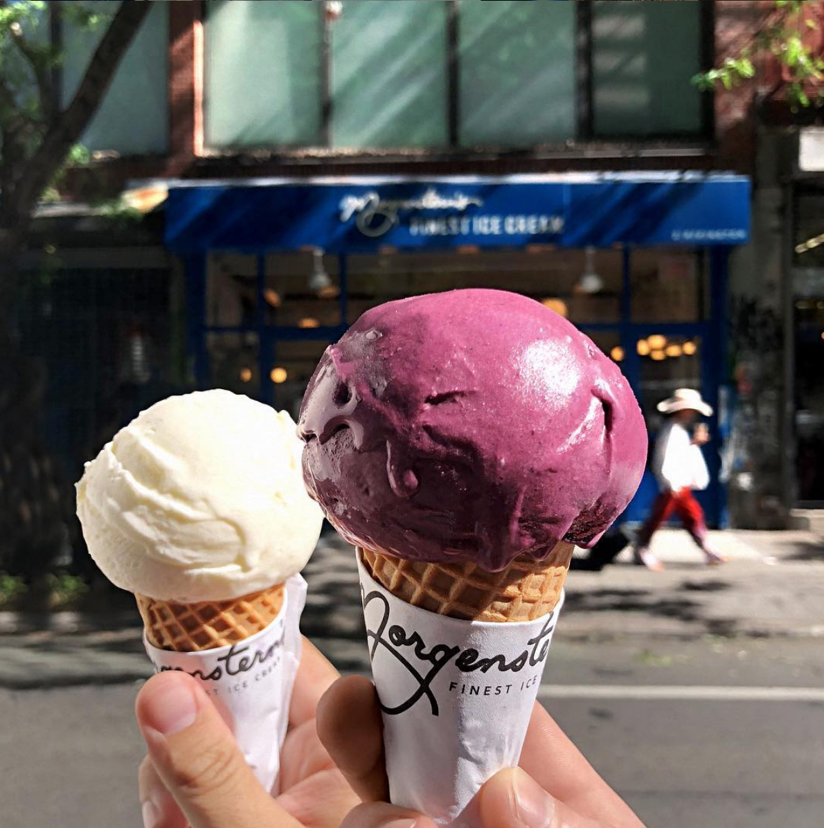 Blueberry Chocolate and Raw Milk – From Instagram _morgensternsnyc_