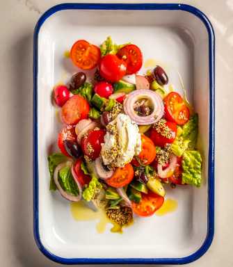 Kibbutz Salad – from Mint Kitchen’s Instagram account