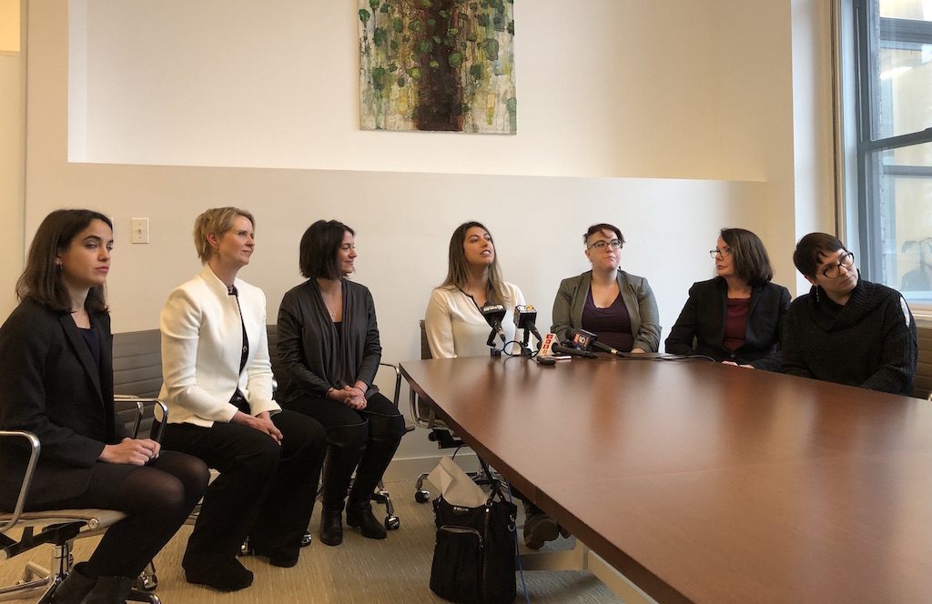 Nixon and victims call for crackdown on sexual harassment in Albany 2