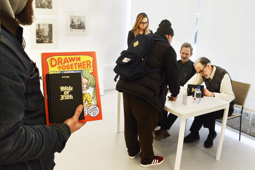 Crumb flies in, then signs in Chelsea gallery 2
