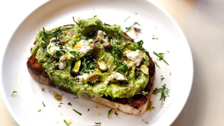 Naturally, Aussie spot Sonnyboy has an avocado toast on the menu.