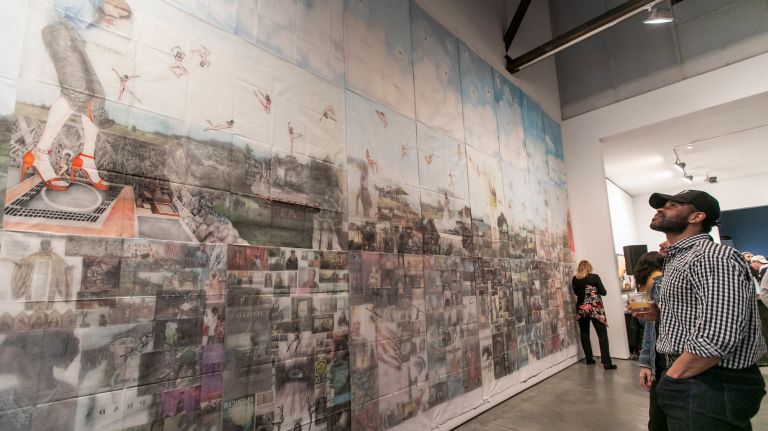 Ex-prisoners speak their truths through art in the 'O.G. Experience' 2 The O.G. Experience in Chelsea showcases artwork by formerly incarcerated men and women. Patrick Junez Target Jr. of Harlem looks at "Apokaluptein: 16389067" by Jesse Krimes. "For me what really hit me is when you have a calling to do something it's just unstoppable," he said. "On bed sheets he did this and smuggled it out. There is talent and really human people behind bars. We disassociate people from humanity behind bars."