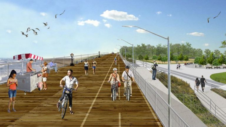 A crucial seawall is coming to Staten Island. 