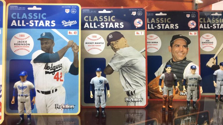Treasures of New York's annual Toy Fair 5 ReAction Figures Classic All-Stars.