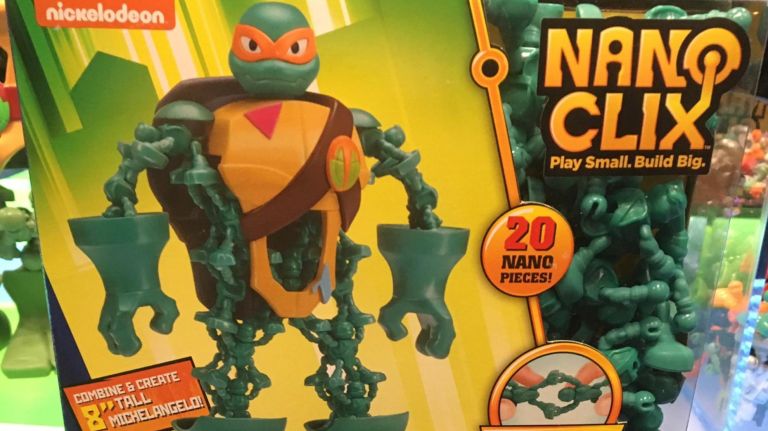 Treasures of New York's annual Toy Fair 8 TMNT Nano Clix.