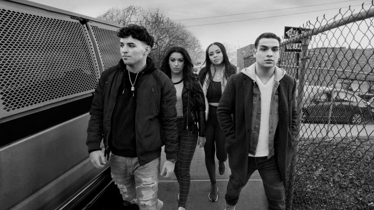 The cast of MTV's "Made in Staten Island" dish on their favorite borough spots. Pictured: Christian Patterson (C.P.), Kayla Gonzalez, Karina Seabrook and Paulie Fusco