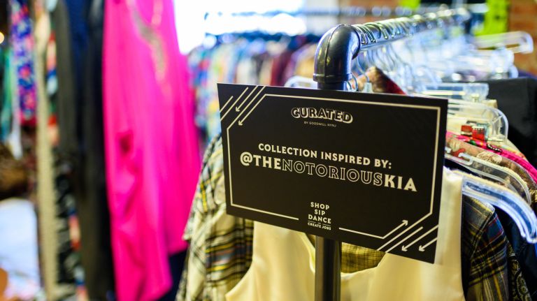 Fashion stylist Kia Marie helped curate the collection.&nbsp;