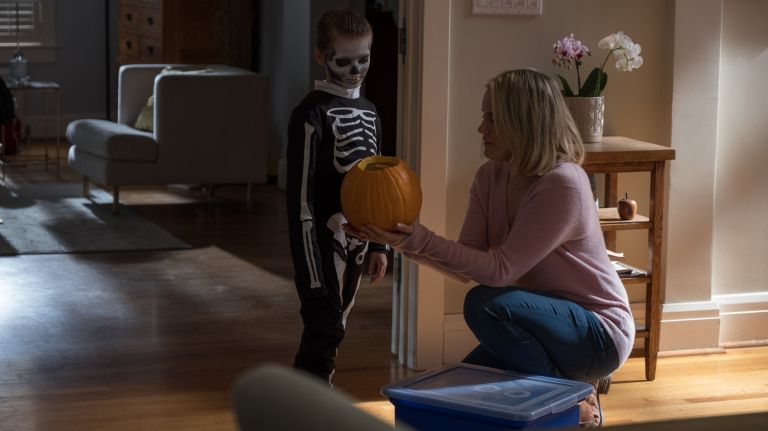 Jackson Robert Scott and Taylor Schilling star in "The Prodigy."