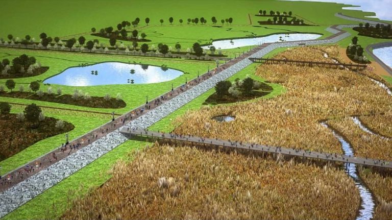 The U.S. Army Corps of Engineers will provide $400 milion to the Staten Island seawall project as part of a partnership with the state and city.