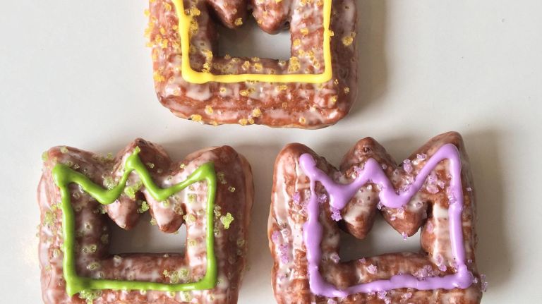 Doughnut Plant's king cake-inspired doughnuts are on sale ahead of Fat Tuesday.